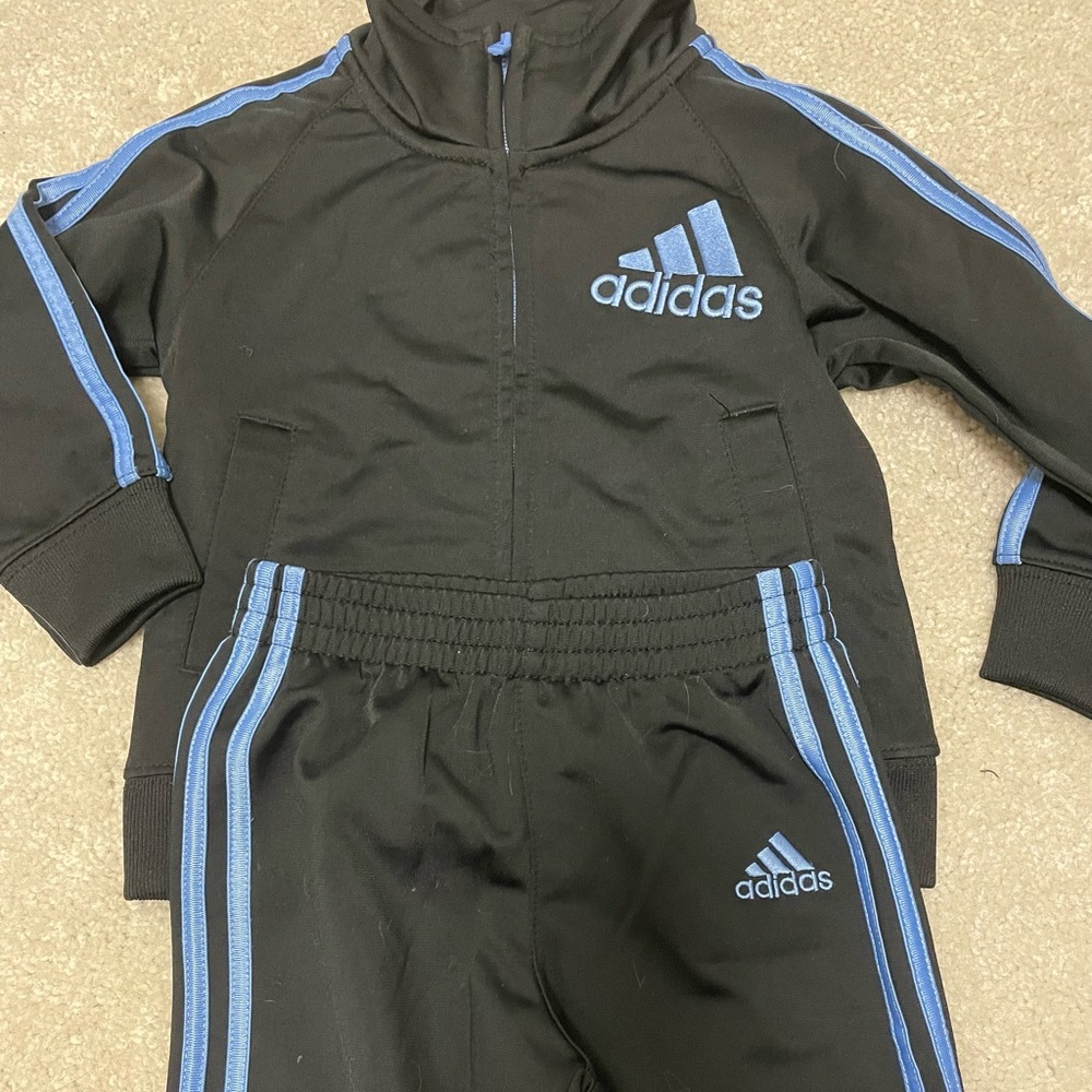 NWOT 18 mos Adidas tracksuit set
